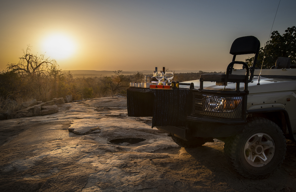 Sunset with Landcruiser 1